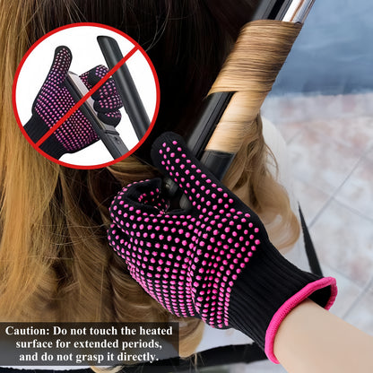 Heat-Resistant Anti-Slip Glove for Hair Styling Wig Stylist Tools