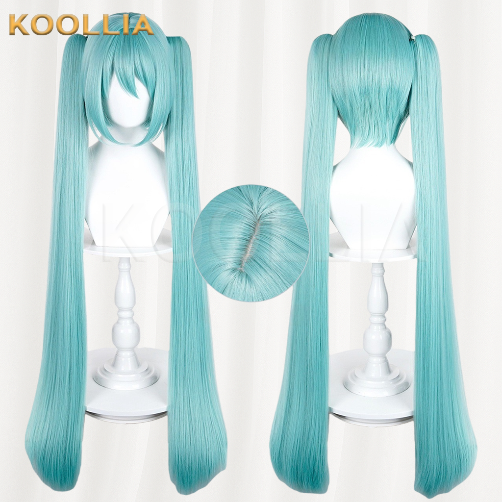 Project SEKAI Hatsune Miku Mint Cyan Long Straight Basic Wig