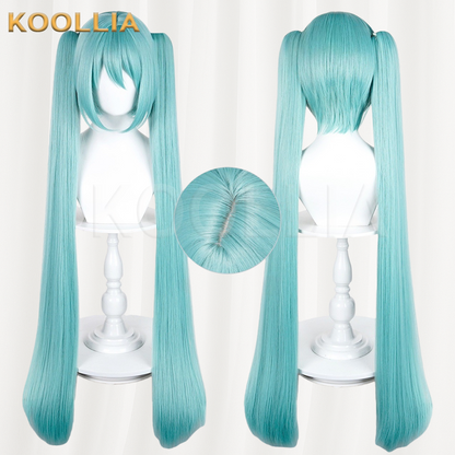 Project SEKAI Hatsune Miku Mint Cyan Long Straight Basic Wig