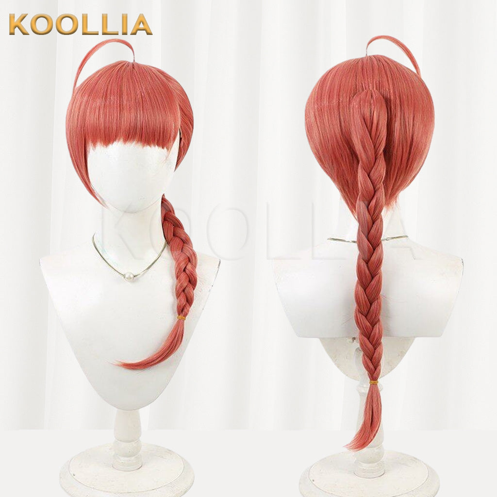 Gintama Kōka Orange Red Basic Wig