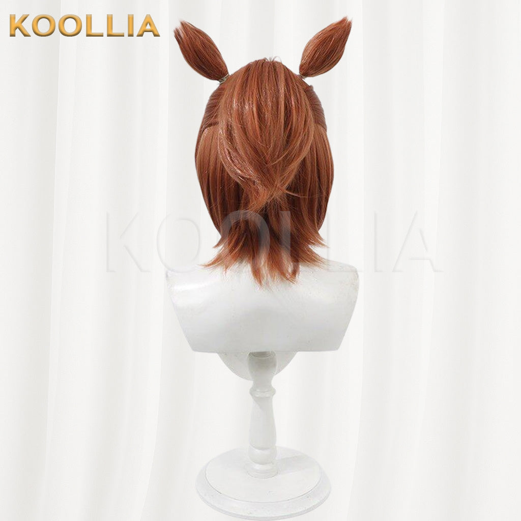 Uma Musume Pretty Derby Yaeno Muteki Brown and White Basic Wig