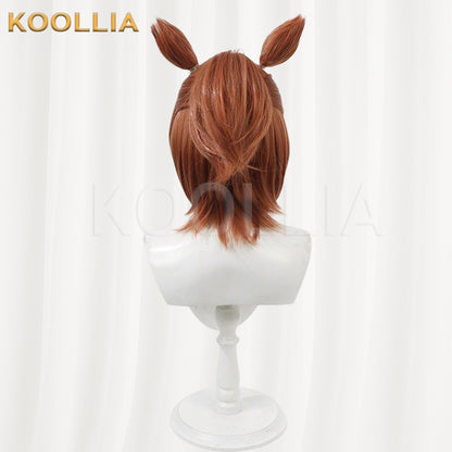 Uma Musume Pretty Derby Yaeno Muteki Brown and White Basic Wig