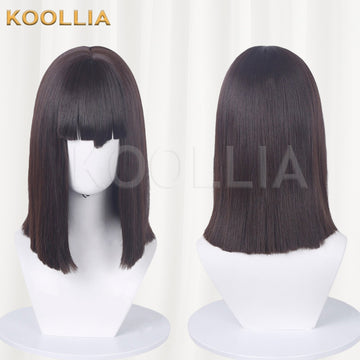 Roco Kingdom World Louis Dark Brown Basic Wig Multi-angle Display by koollia