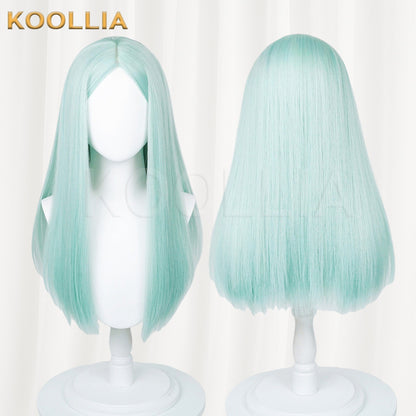 Cyberpunk Edgerunners Rebecca Mint Cyan Basic Wig