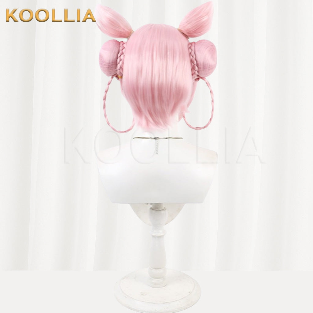 Hololive Hakui Koyori Cherry Blossom Pink Basic Wig