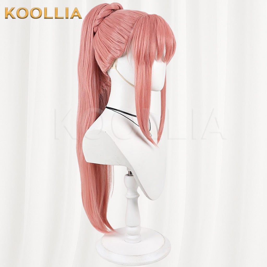 Mobile Suit Gundam SEED Lacus Clyne Dusty Pink Basic Wig