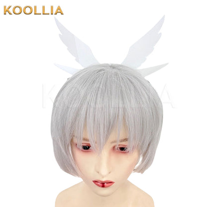 Genshin Impact Columbina White Wing Hair Ornament Cosplay Accessory