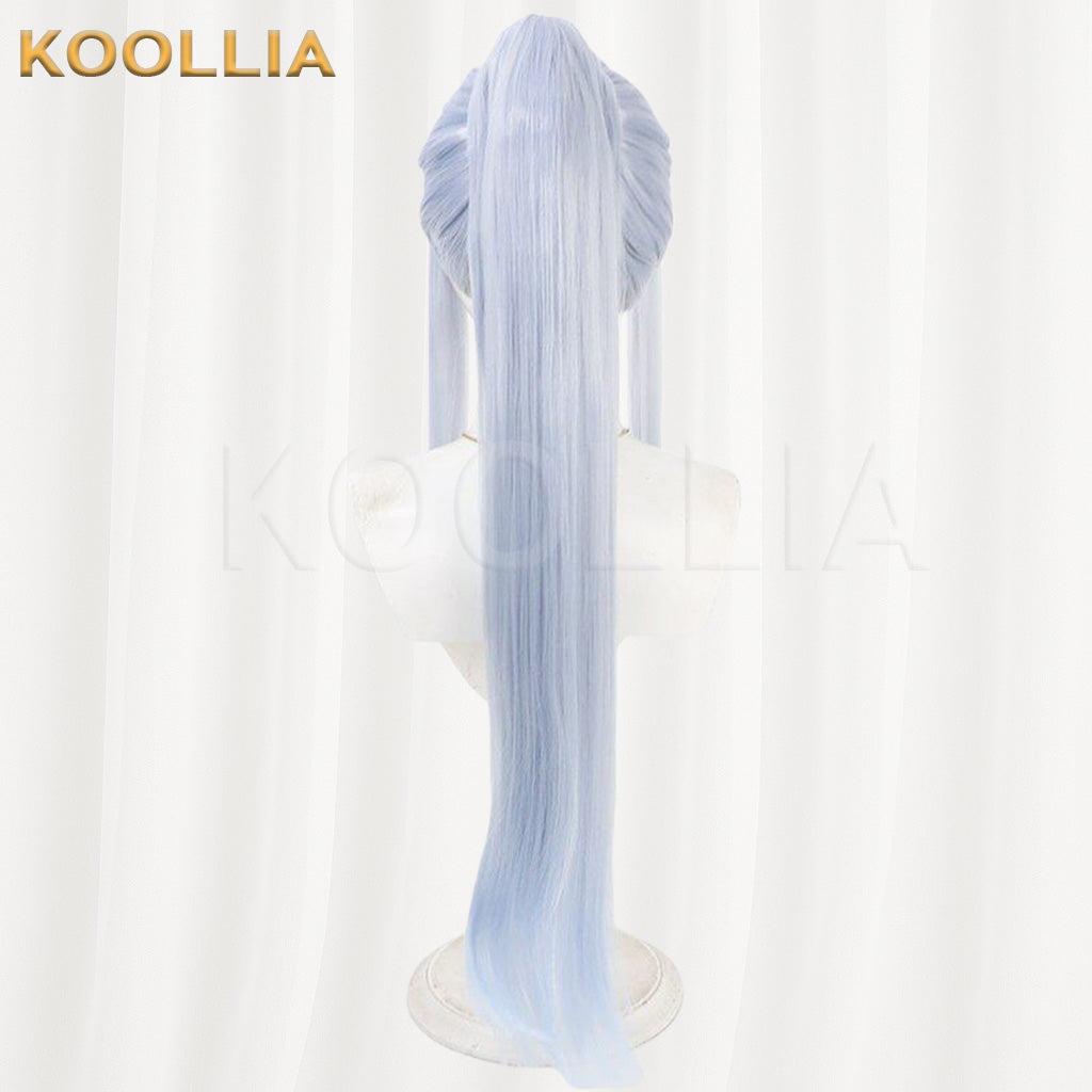 Girls' Frontline 2 Exilium Klukai Ice Blue Basic Wig