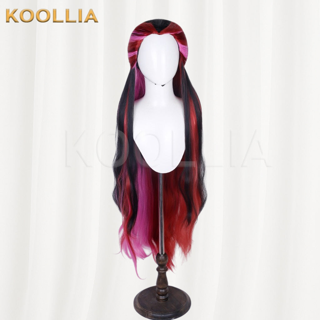 Ever After High Raven Queen Black Pink Gradient Basic Wig