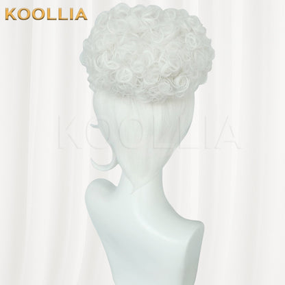 Hazbin Hotel Clara Pure White Basic Wig