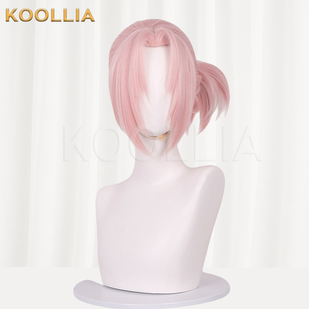 Naruto Sakura Haruno Light Pink Basic Wig