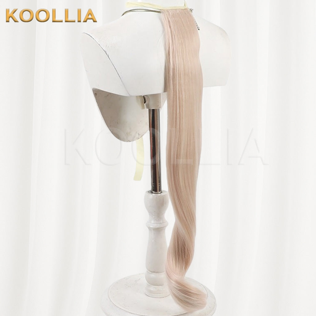 Umamusume Pretty Derby Victoire Pisa Light Golden Long Hair Basic Wig