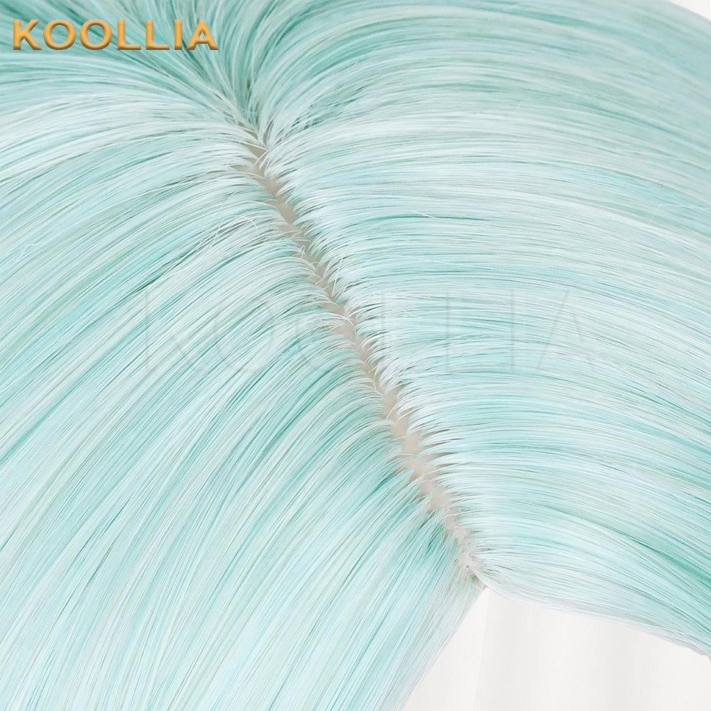 Cyberpunk Edgerunners Rebecca Mint Cyan Basic Wig