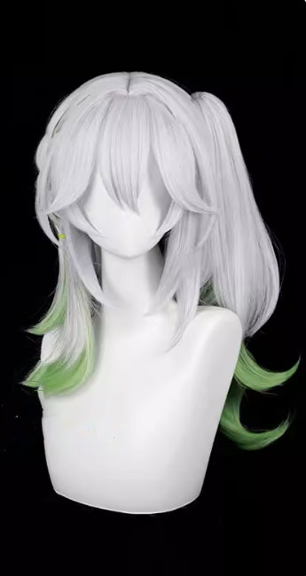 Genshin Impact Nahida Long White Hair Basic Wig