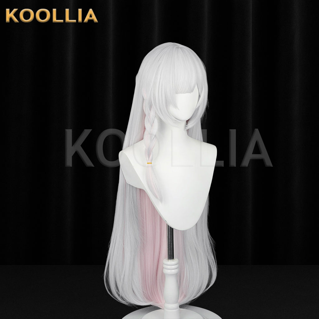 Blue Archive A.R.O.N.A. Long Sliver Hair Basic Wig