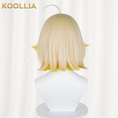 NIKKE：The Goddess of Victory  Abby Espiritu Blonde Hair Styled Basic Wig