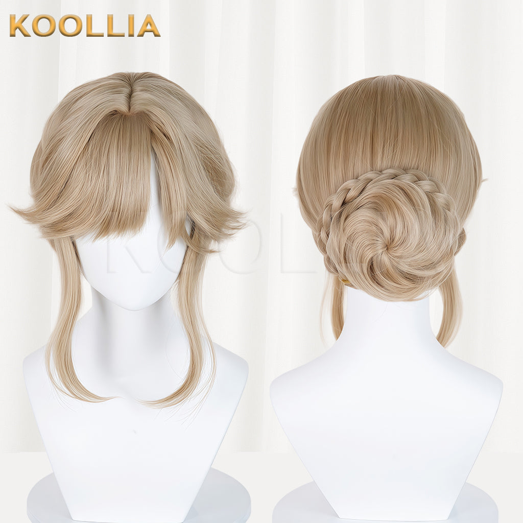 NIKKE：The Goddess of Victory Ade Short Blonde Hair Basic Wig