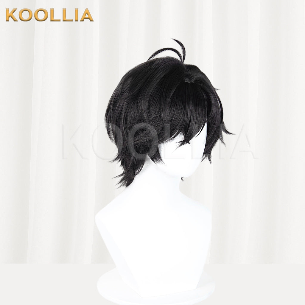 Arknights: Endfield Administrator Short Black Hair Basic Wig