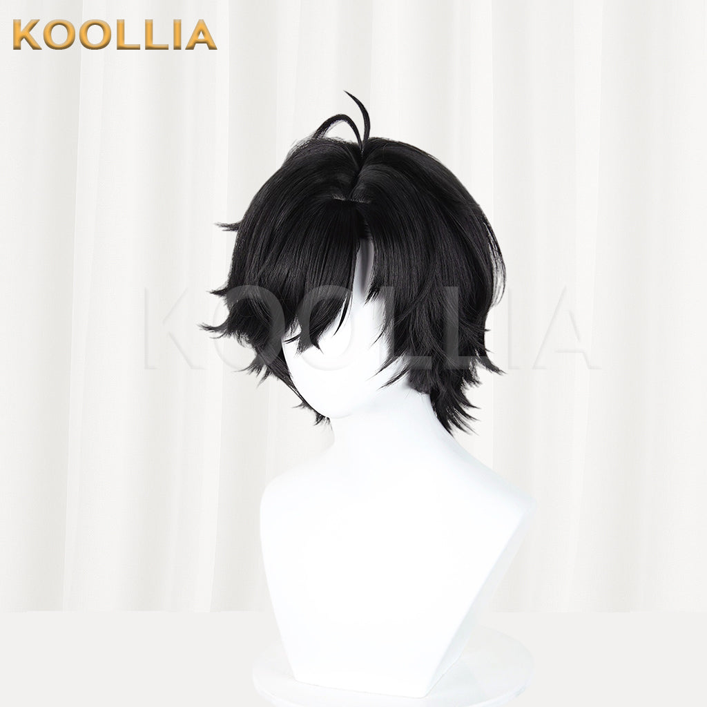 Arknights: Endfield Administrator Short Black Hair Basic Wig