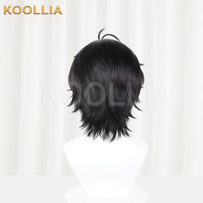 Arknights: Endfield Administrator Short Black Hair Basic Wig