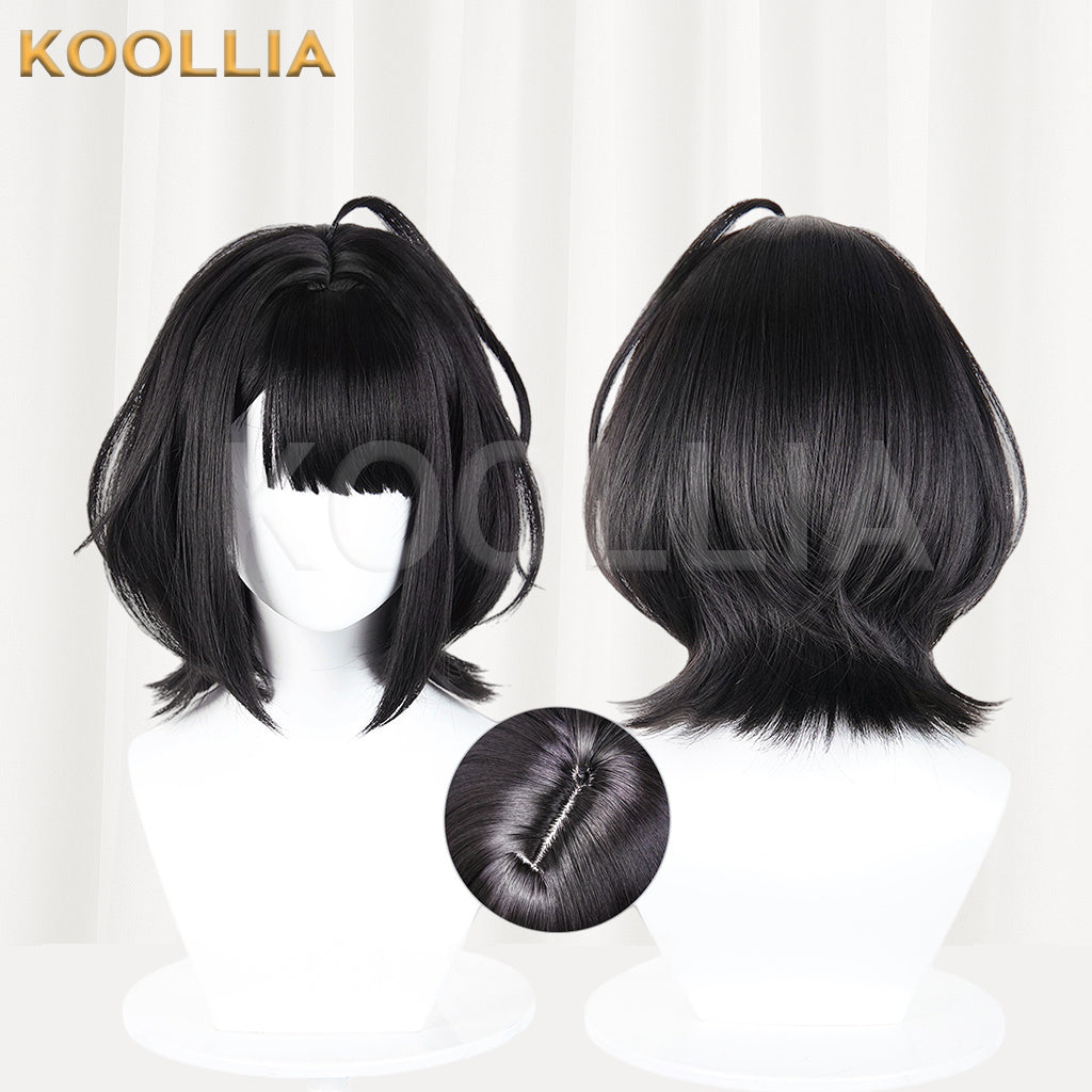 Arknights: Endfield Administrator Short Black Hair Basic Wig