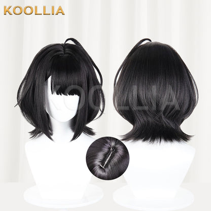 Arknights: Endfield Administrator Short Black Hair Basic Wig