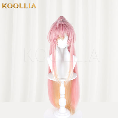 Wuthering Waves Aemeath Long Pink Hair Basic Wig