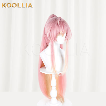 Wuthering Waves Aemeath Long Pink Hair Basic Wig