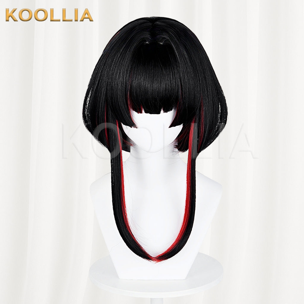 League of Legends Ahri Spirit Blossom Springs Short Mix Hair Basic Wig