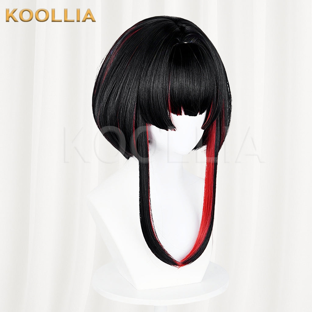 League of Legends Ahri Spirit Blossom Springs Short Mix Hair Basic Wig