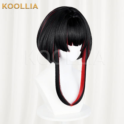League of Legends Ahri Spirit Blossom Springs Short Mix Hair Basic Wig