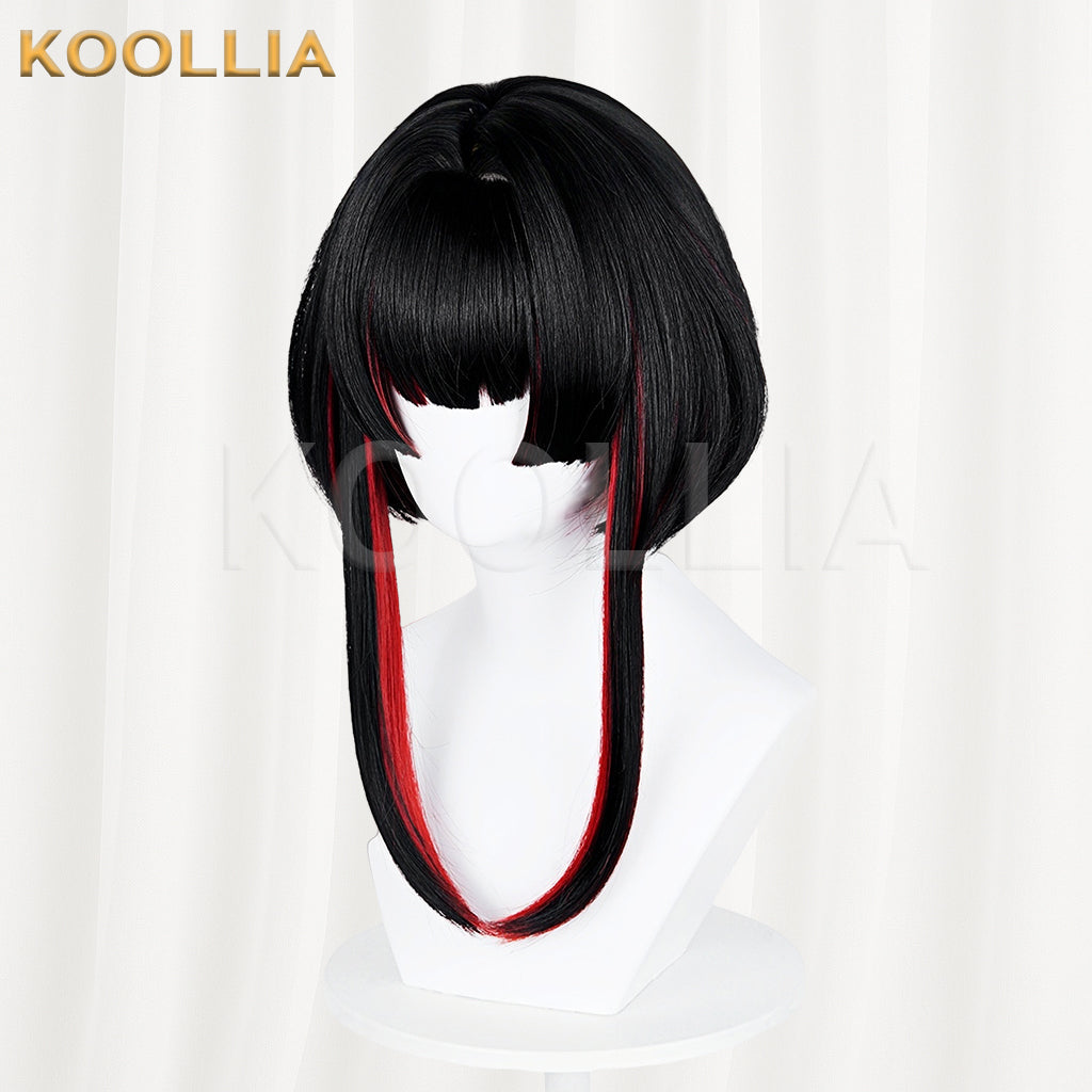 League of Legends Ahri Spirit Blossom Springs Short Mix Hair Basic Wig