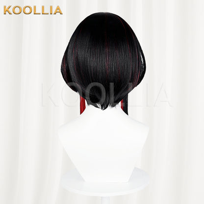 League of Legends Ahri Spirit Blossom Springs Short Mix Hair Basic Wig