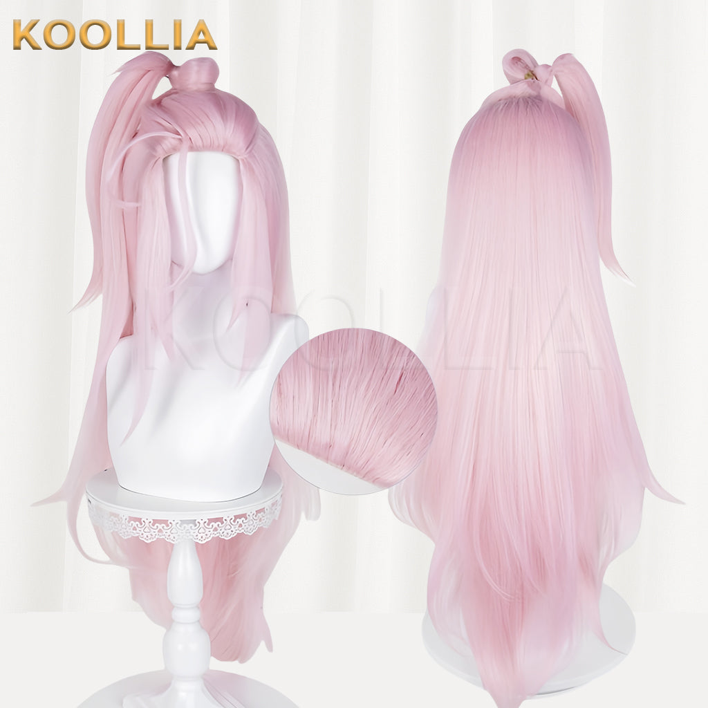 Genshin Impact Aino Long Pink Hair Basic Wig