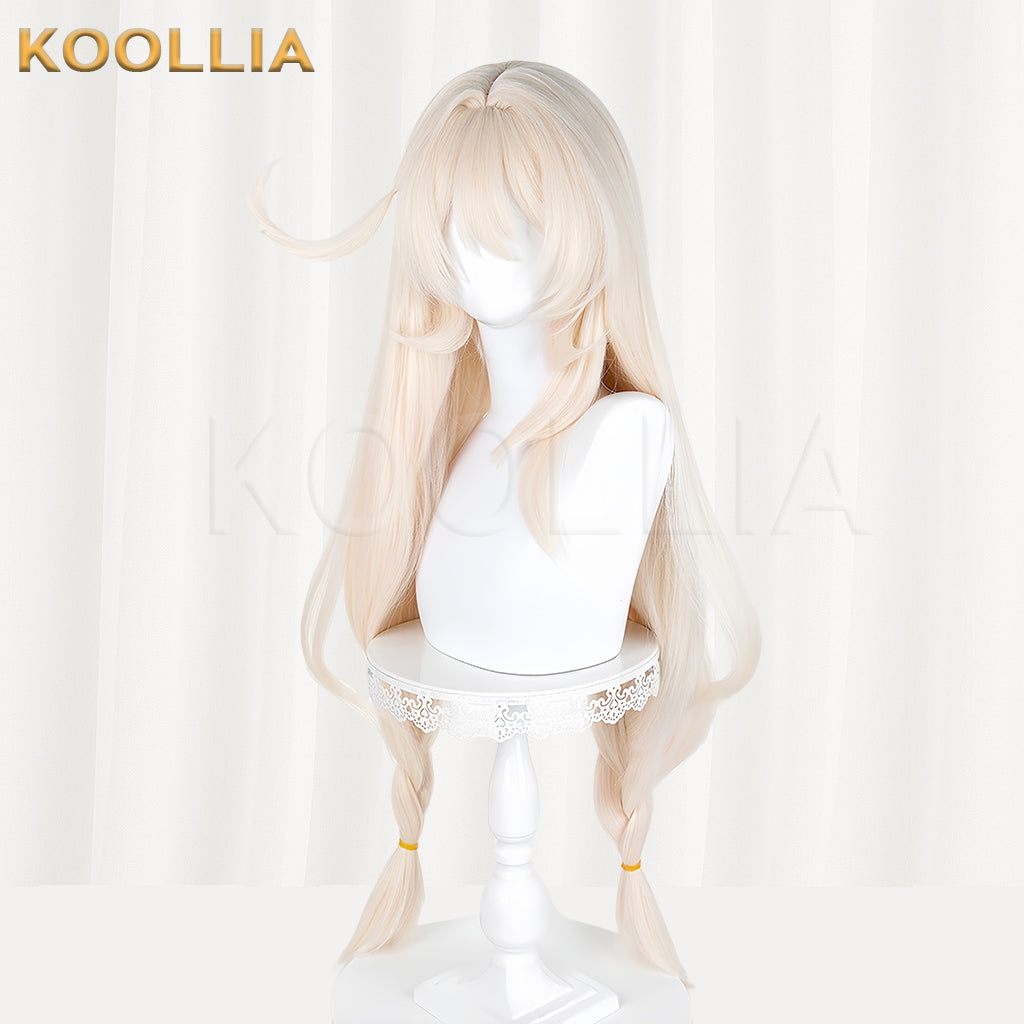 Genshin Impact Alice Long Blonde Hair Basic Wig