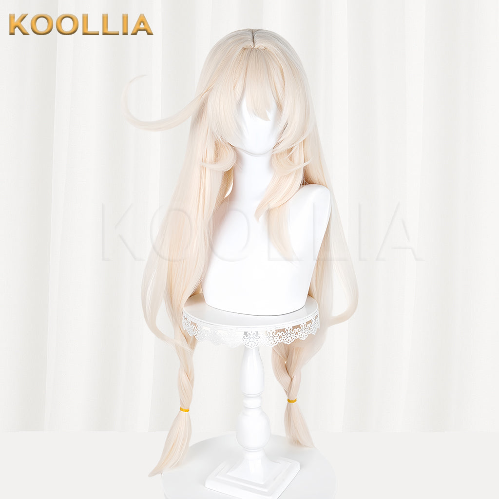 Genshin Impact Alice Long Blonde Hair Basic Wig