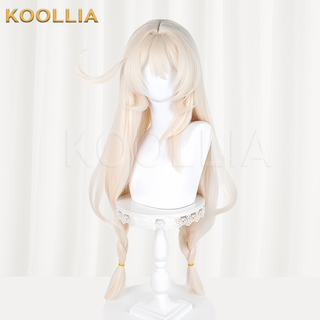 Genshin Impact Alice Long Blonde Hair Basic Wig