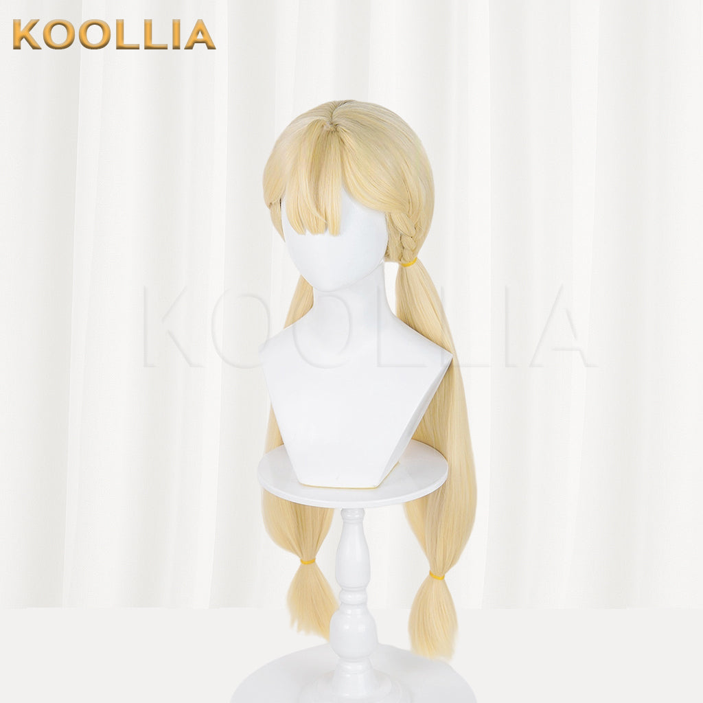 Zenless Zone Zero Alice Thymefield Long Blonde Hair Basic Wig