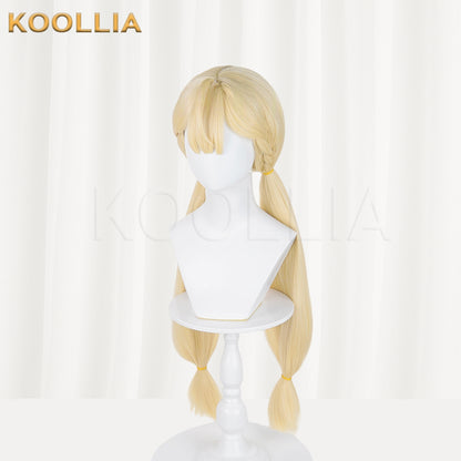 Zenless Zone Zero Alice Thymefield Long Blonde Hair Basic Wig