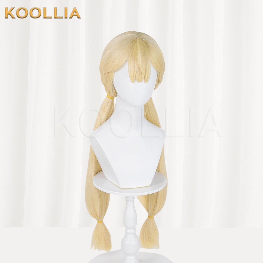 Zenless Zone Zero Alice Thymefield Long Blonde Hair Basic Wig