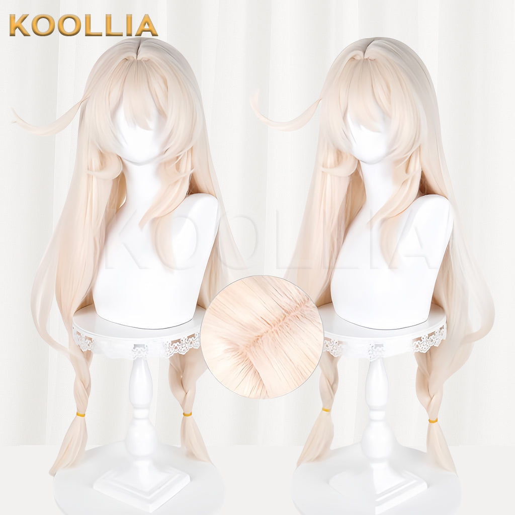 Genshin Impact Alice Long Blonde Hair Basic Wig