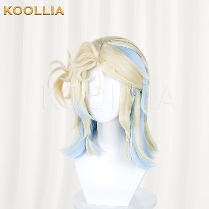 Identity V Amanda Gatiss Short Mix Hair Basic Wig