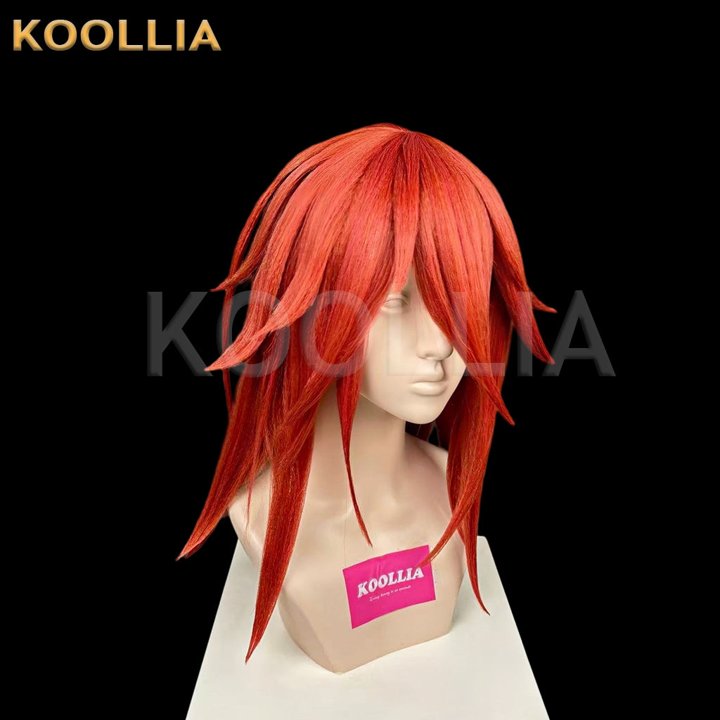 Chainsaw Man Angel Devil Short Red Styled Basic Wig