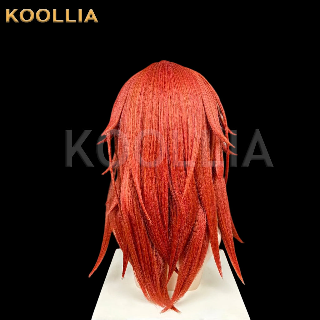 Chainsaw Man Angel Devil Short Red Styled Basic Wig