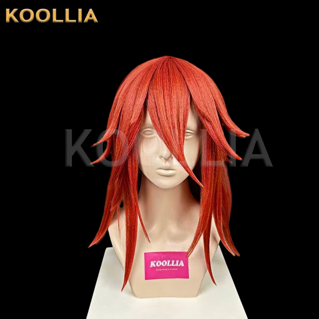 Chainsaw Man Angel Devil Short Red Styled Basic Wig