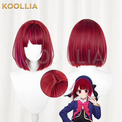 Oshi no Ko Arima Kana Short Red Hair Basic Wig