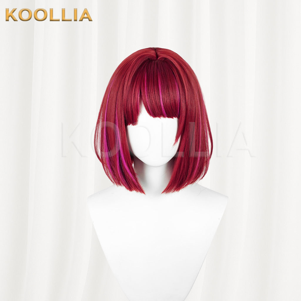 Oshi no Ko Arima Kana Short Red Hair Basic Wig