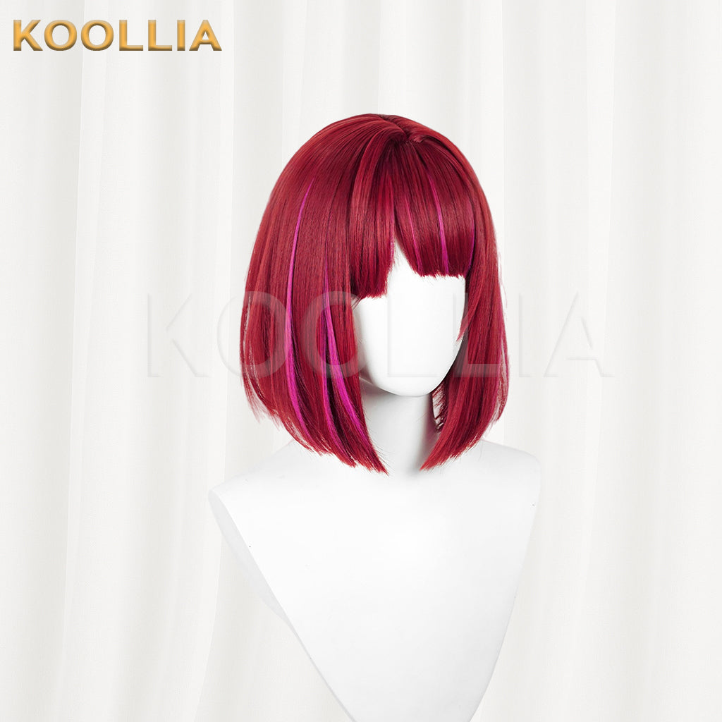 Oshi no Ko Arima Kana Short Red Hair Basic Wig
