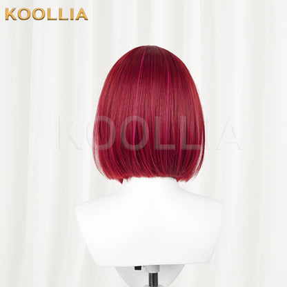 Oshi no Ko Arima Kana Short Red Hair Basic Wig