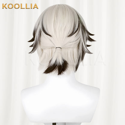 Honkai: Star Rail Arlan Short White Hair Basic Wig